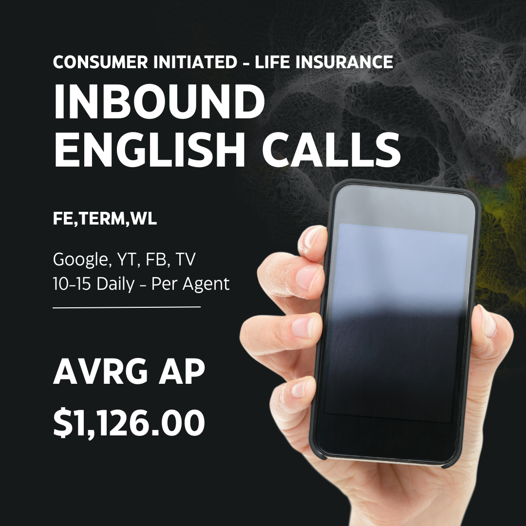 25 Weekly Inbound Calls - Subscription - Special Client Offer